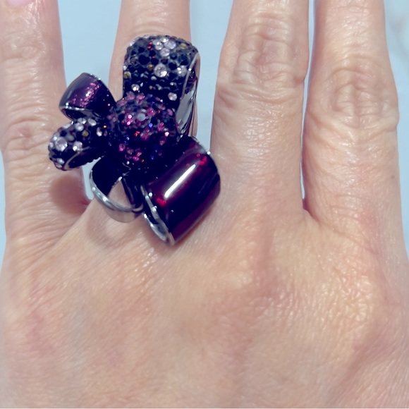 SWAROVSKI NIRVANA RING SIZE 50/52=AMERICAN 5/6 - Picture 5 of 7